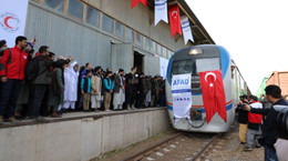 İyilik Treni Afganistan'a ulaştı