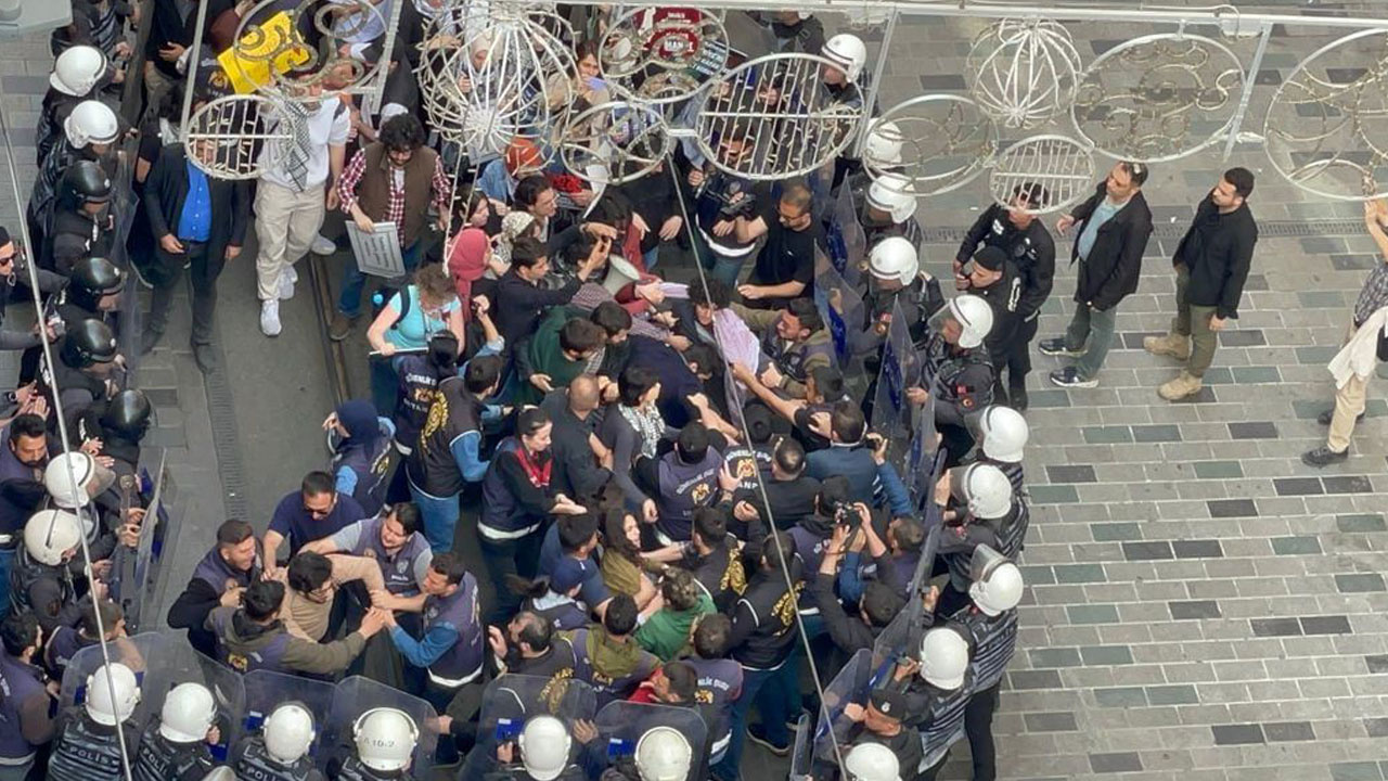 Beyoğlu'nda İsrail eylemi tartışması! İçişleri Bakanı Ali Yerlikaya gözaltılarla ilgili açıklama yaptı