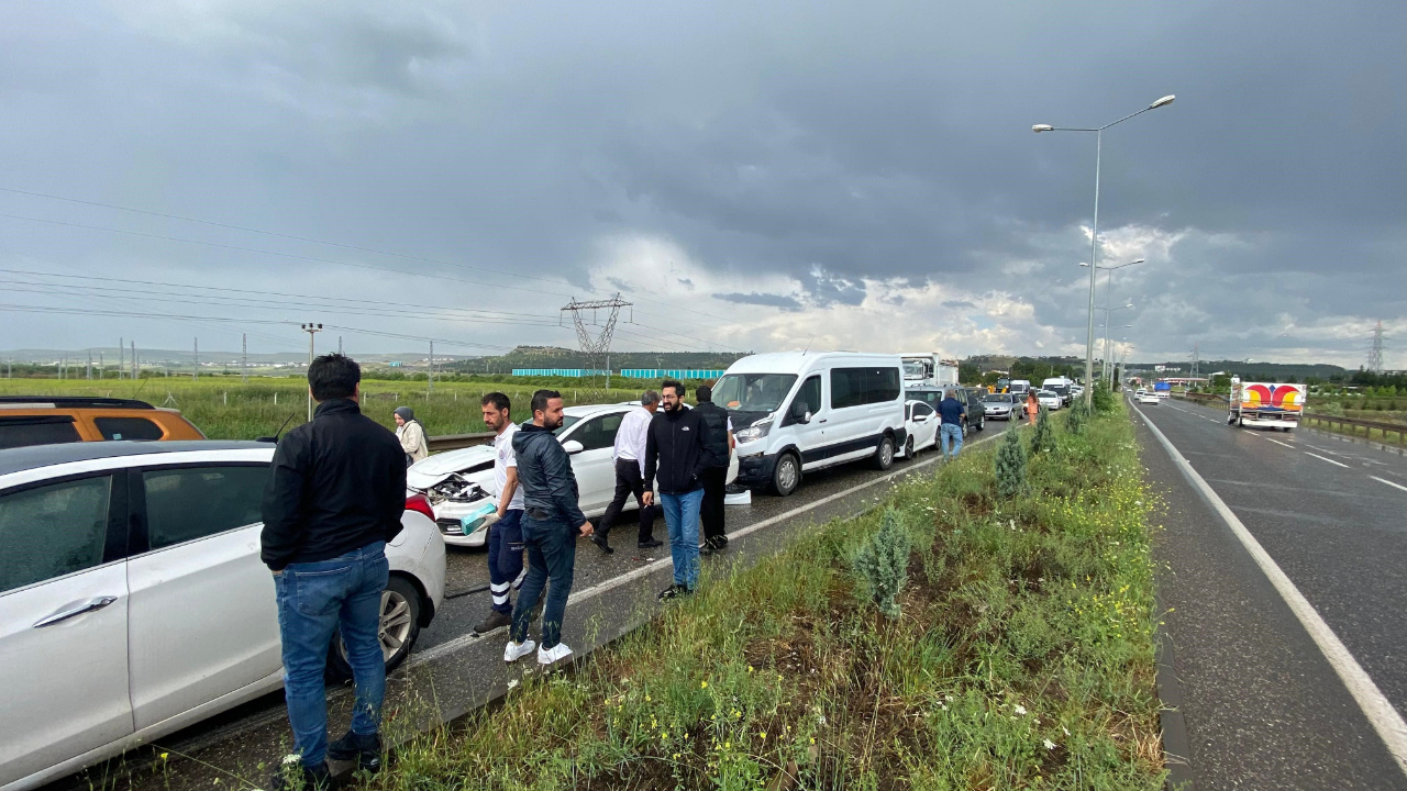 Diyarbakır'da zincirleme kaza