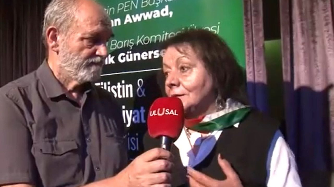 Filistin PEN Başkanı Şair Hanan Awwad, Antalya'da konuştu: 