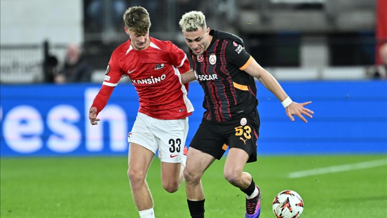 Galatasaray, AZ Alkmaar ile 1-1 berabere kaldı
